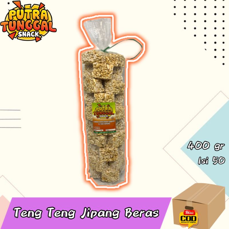 

Teng Teng Jipang Beras 400gr isi 50