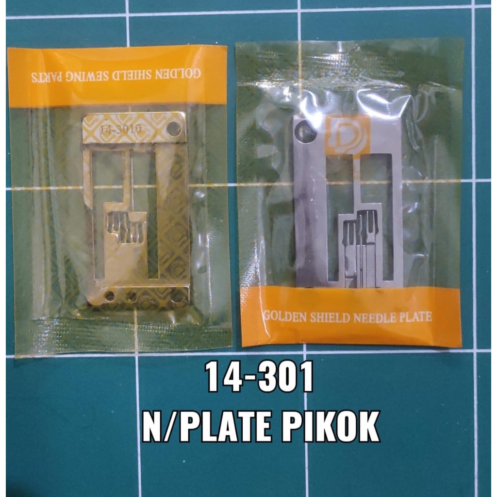 Needle Plate / Plat 14-301 Piringan Plat Jarum Mesin Picot Kansai