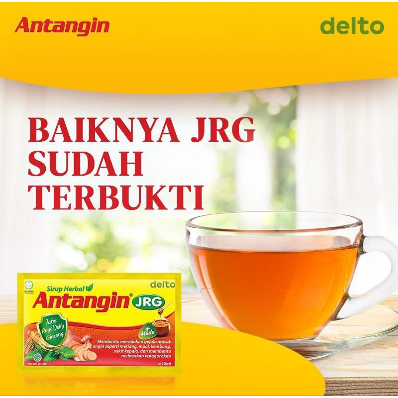 Antangin Cair Herbal JRG (Jahe Merah, Royal Jelly, Ginseng)