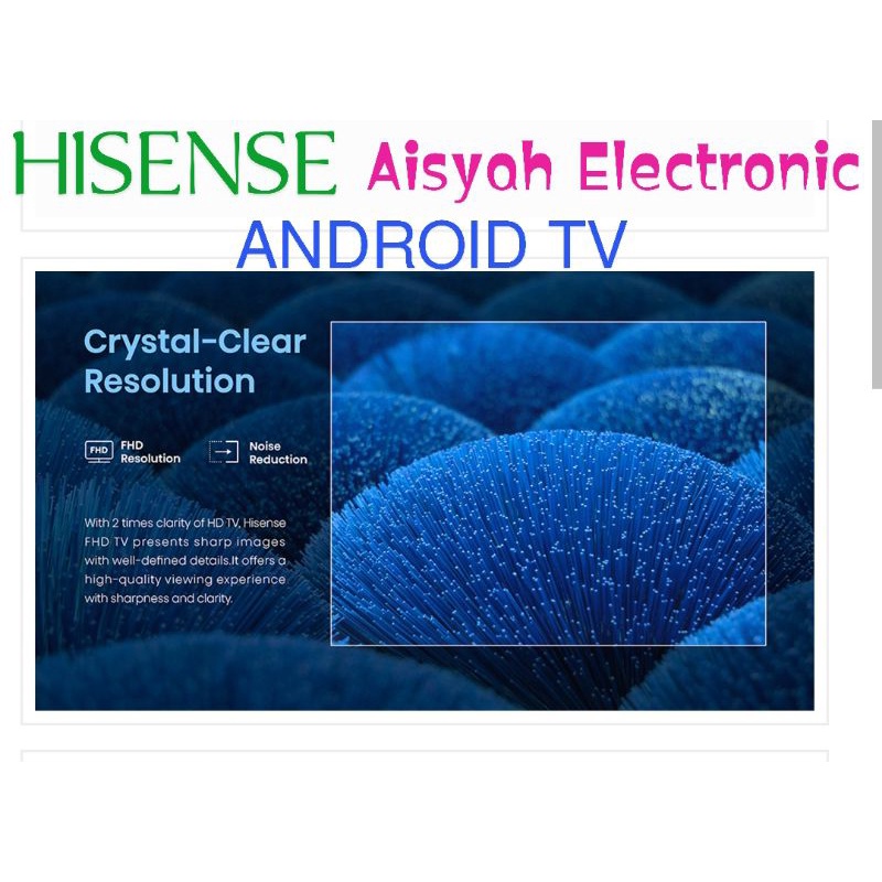 ANDROID TV HISENSE 43A4200G 43 INCH