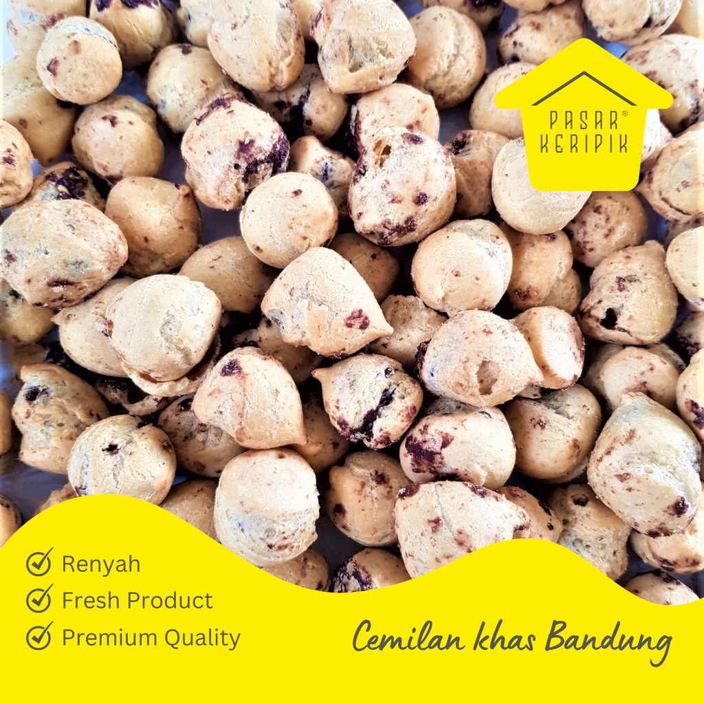 

Pasar Keripik Soes Coklat Kiloan