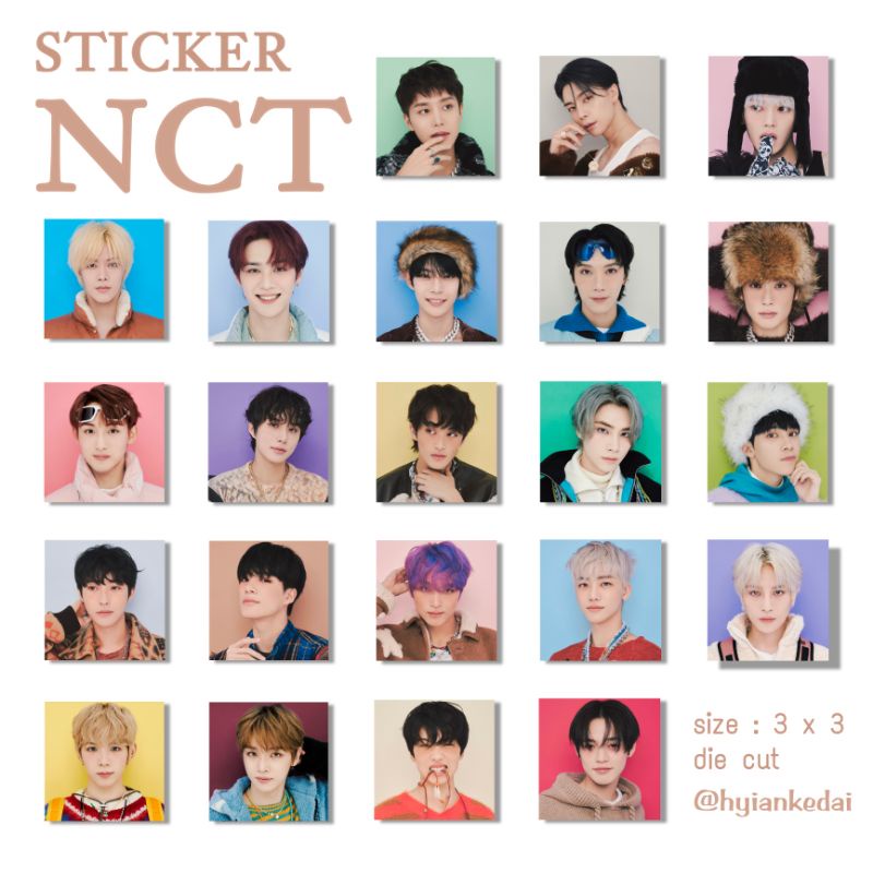 

Sticker NCT SMCU [Readystock]