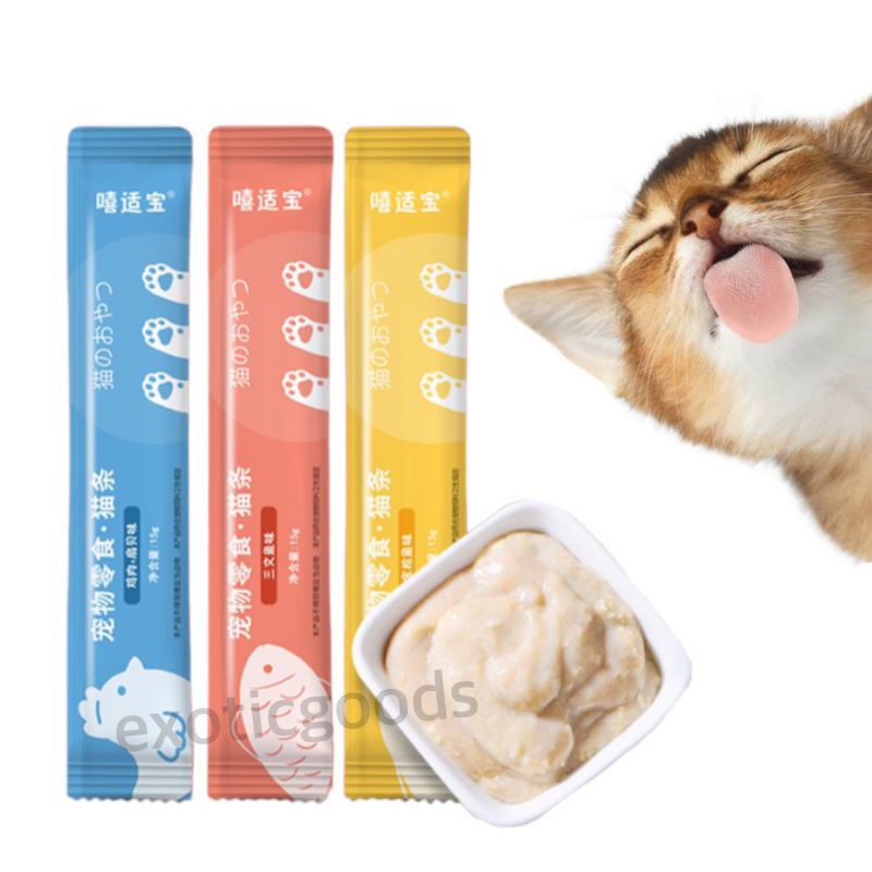 CREAMY SNACK 15g PET CREAMY TREAT SNACK CREAMY KUCING SNACK KUCING SNACK ANJING SNACK SUGAR GLIDER SNACK HAMSTER SNACK CREAMY TREATS WETFOOD KUCING WETFOOD ANJING WET FOOD KUCING CAT SNACK CAT  SNACK KUCING MURAH CAT SNACK ANJING MURAH CEMILAN KUCING