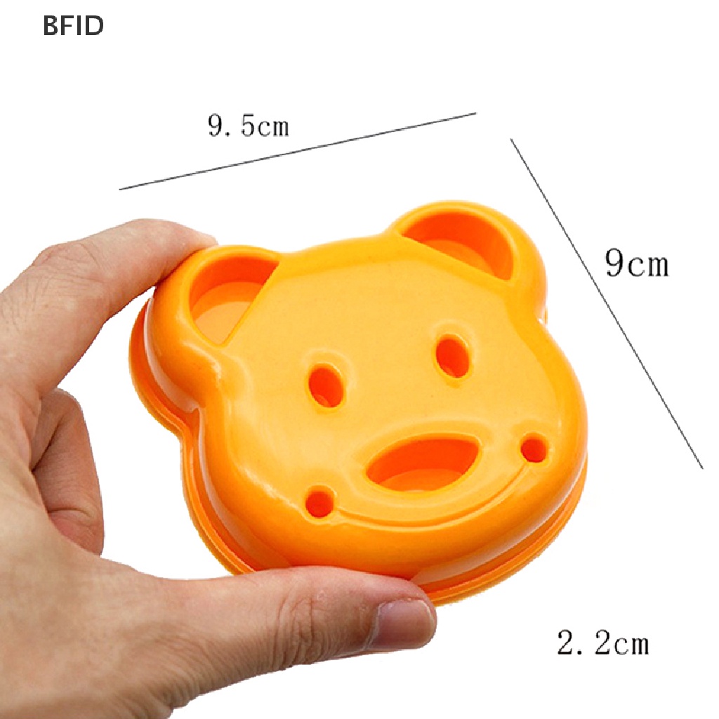 [BFID] Cetakan Sandwich Kartun Roti Beruang Cookie Cake Cutter Mold Tools Dapur Cupcake [ID]