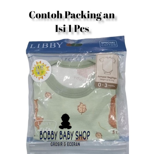 Libby Premium Jumper Segitiga Motif Girl &amp; Boy (1 Pcs/Pack)