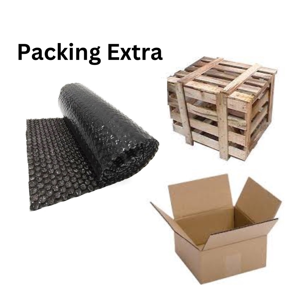 

Packing Extra / Bubble wrap / Paking Kardus / Peking kayu ekstra