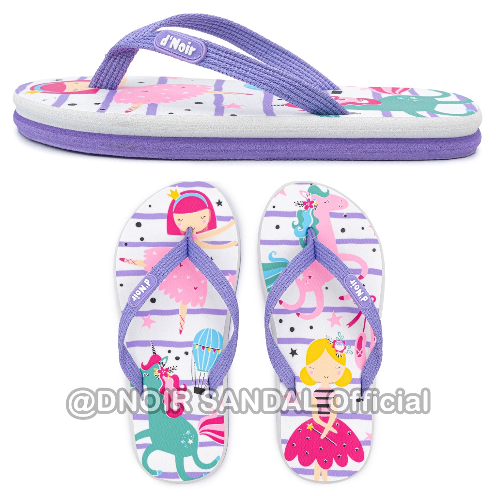 DNOIR Sendal Jepit Anak Perempuan BALLERINA size 25 - 36