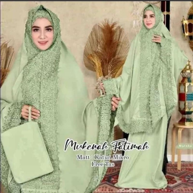 mukena dewasa fatimah