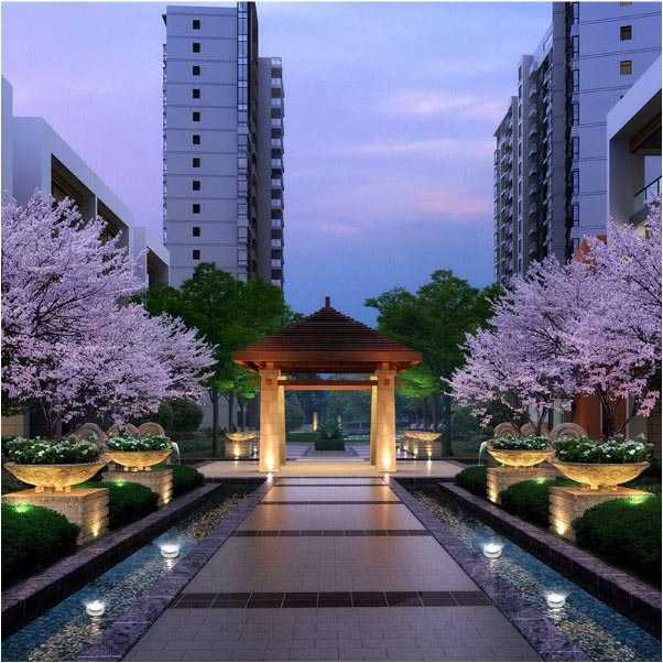 TaffLED Lampu LED Tanam Solar Outdoor 8 LED Waterproof Lampu Hias Taman