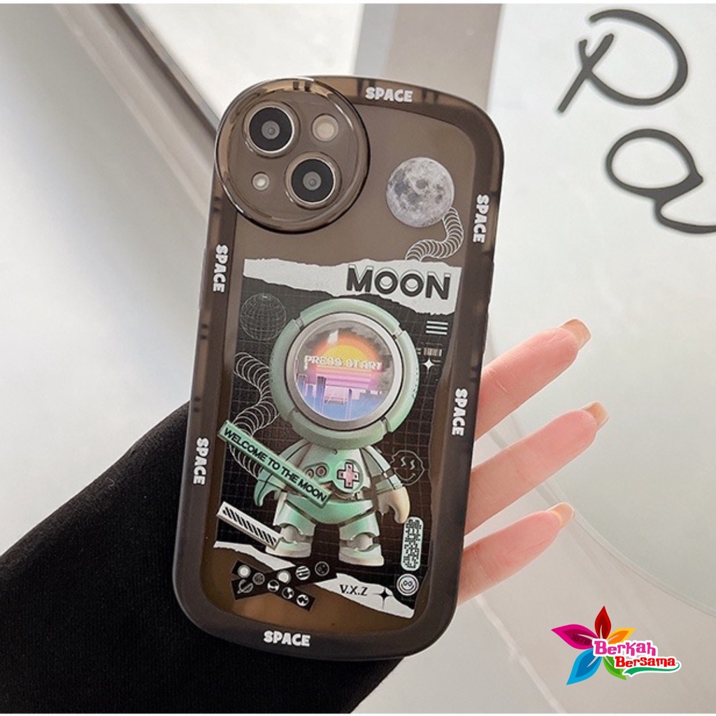 SS135 SOFTCASE MOTIF SPACE MOON FOR XIAOMI REDMI 6A 8 8A PRO 9 9A 9C 10A 10 10C NOTE 8 9 10 11 11S 11E PRO POCO M2 M3 X3 PRO NFC BB7610