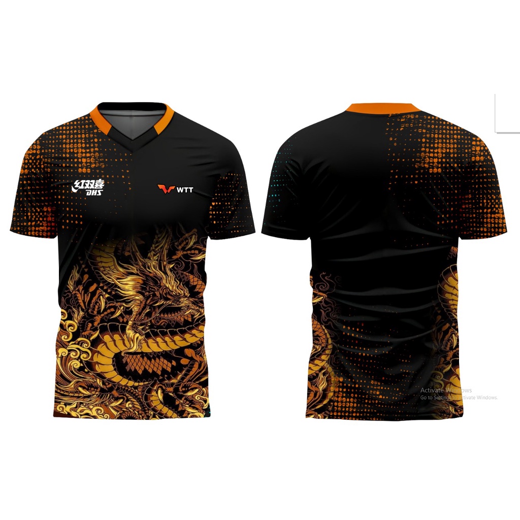 jersey full printing / jersey dhs naga / jersey tennis meja pingpong