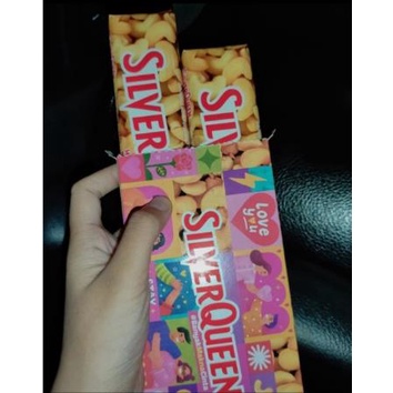 ^ KYRA ^ Silverqueen Coklat Edisi Kemasan Spesial Buy 1 Get 1 (2 x 58 gr) Silver Queen Cashew