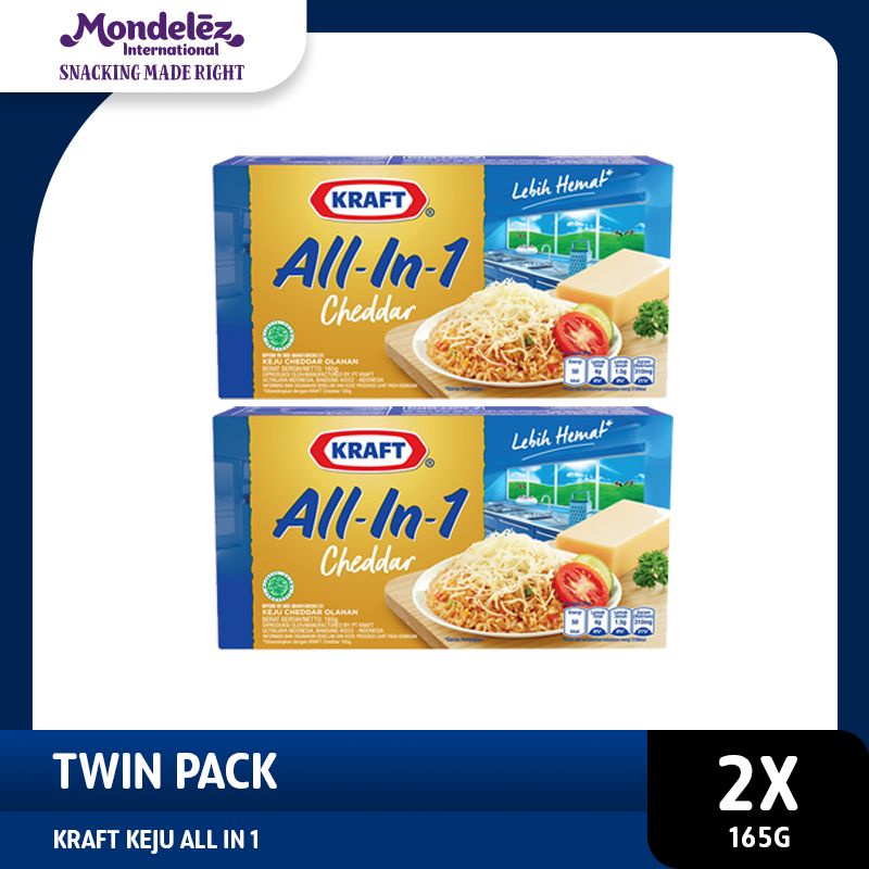 

Kraft All in 1 48x165agram - Twinpack isi 2Pcs