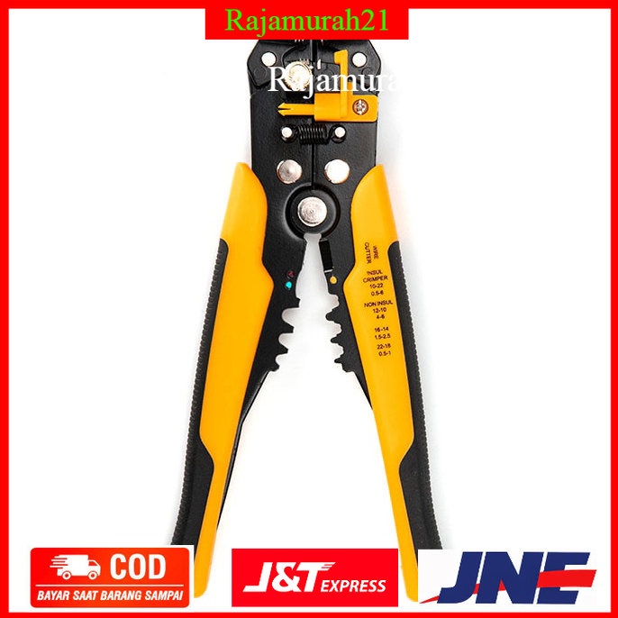 Tang Kabel Multifungsi Wire Cutter Pliers - Yellow - 7ROT0IYL
