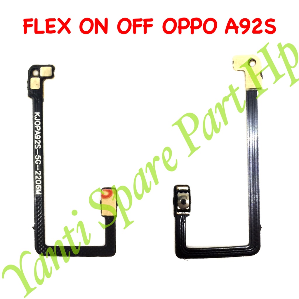 Flexible On Off Oppo A92S Original Terlaris New