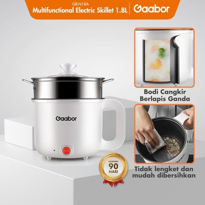 Gaabor Panci Listrik Serbaguna 0,7 L - Panci Elektrik/ GC-N18A