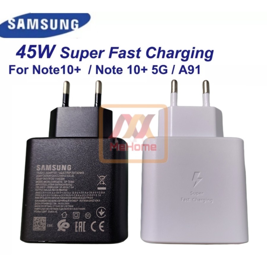 NA - Adapter Super Fast Charging Type C 45w Samsung Adapter 45w