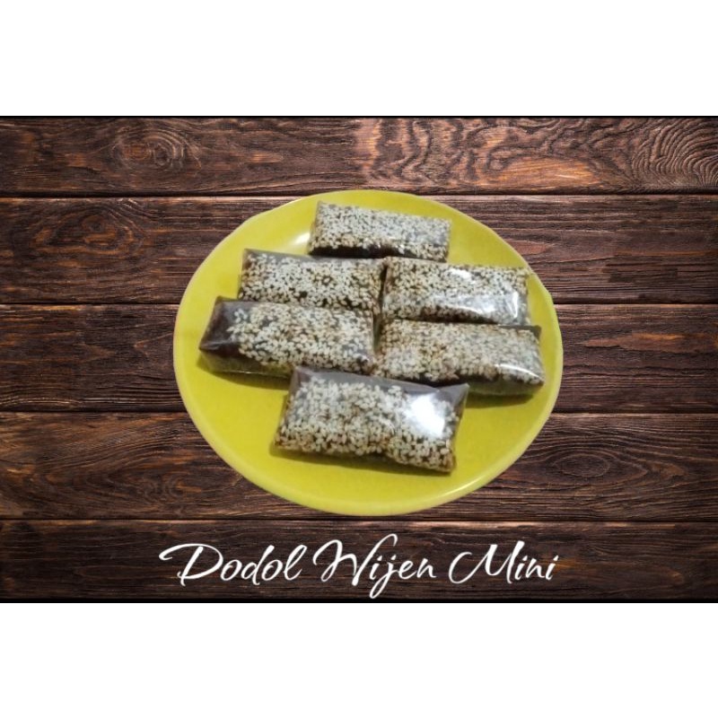 

dodol ketan mini wijen, dodol wijen legit enak mini 40gr 20pcs