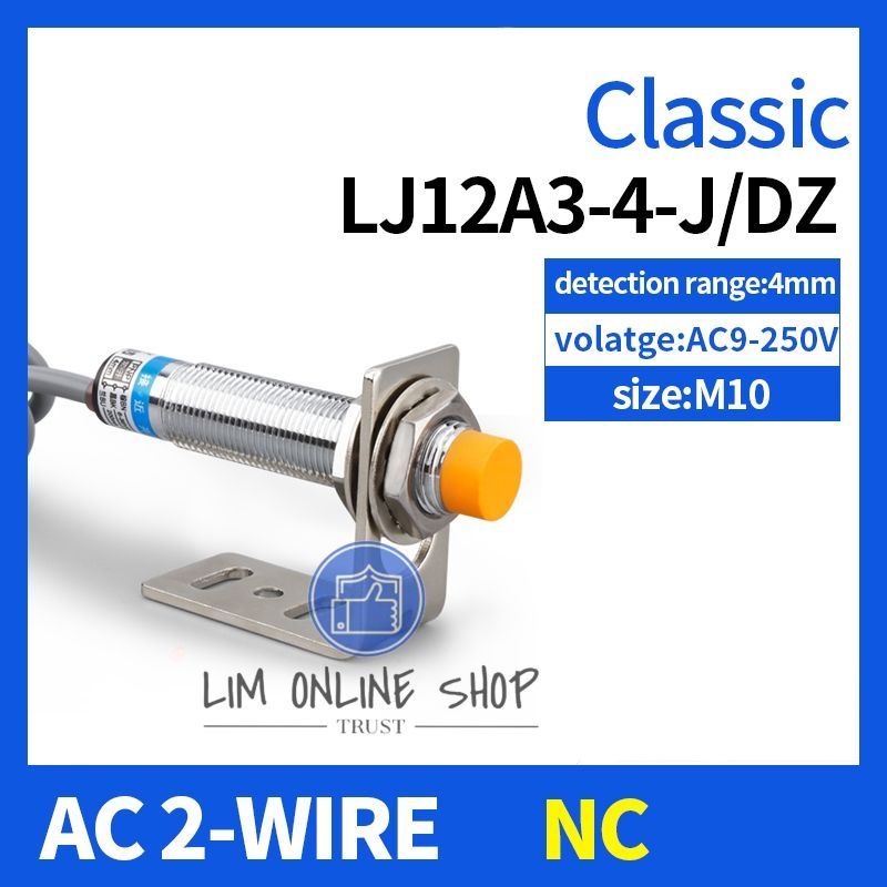 SENSOR PROXIMITY LJ12A3-4-J/DZ NC Inductive 2-Wire AC TYPE