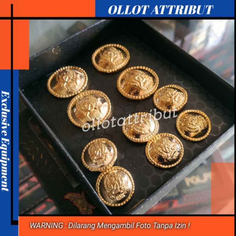 KANCING PDU TNI AD | KANCING PDU LOGO TNI