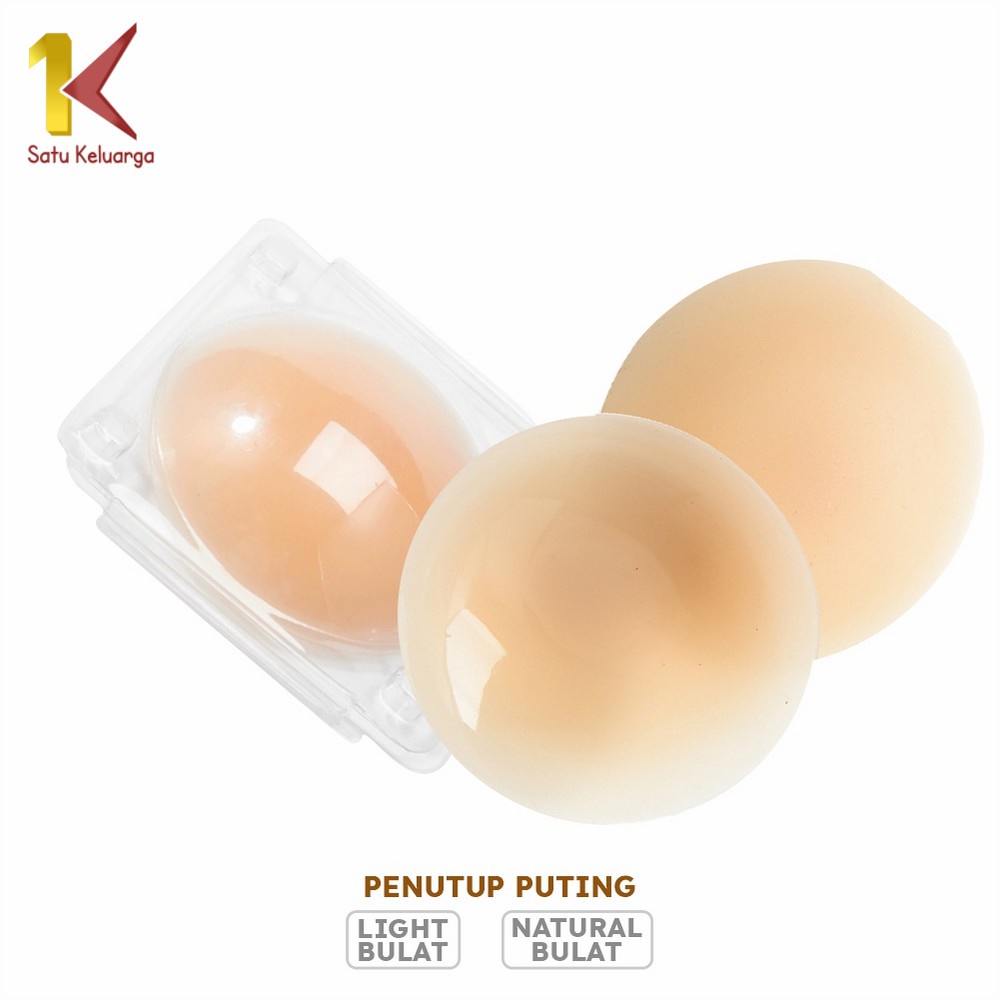 Satu Keluarga Nipple Silicone Pad Bra Penutup Putting  P374 Silicone Bra Perekat Silikon Payudara Wa