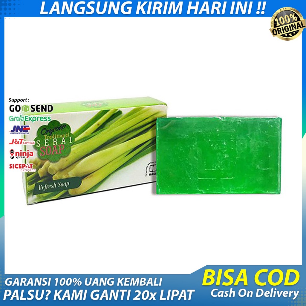 Orysoap Sereh Nasa/Orysoap Sabun Sereh Original Nasa
