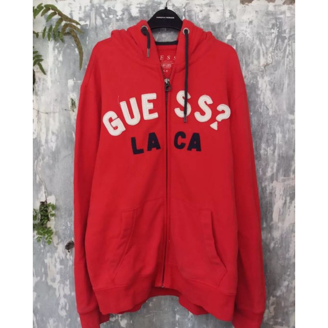 Hoodie Zipper guess