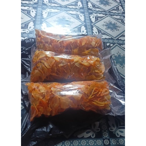 

pisang keripik rasa pedas