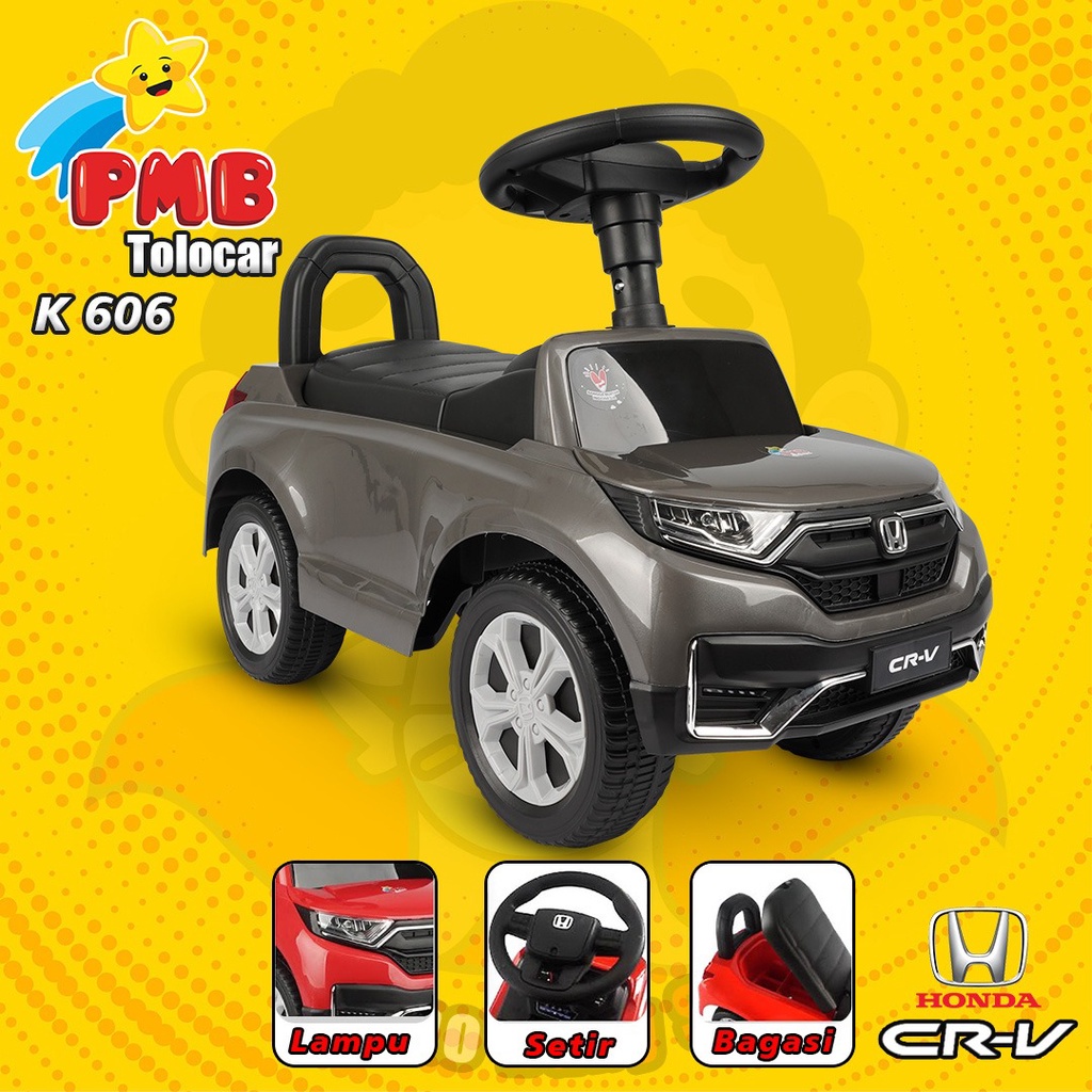 Mainan Anak Mobil Mobilan Dorong Jeep Xpander Pajero CRV TOLOCAR PMB Mobil Aki Anak TOLO CAR K-601 602 603 606 K601 K602 K603 K606