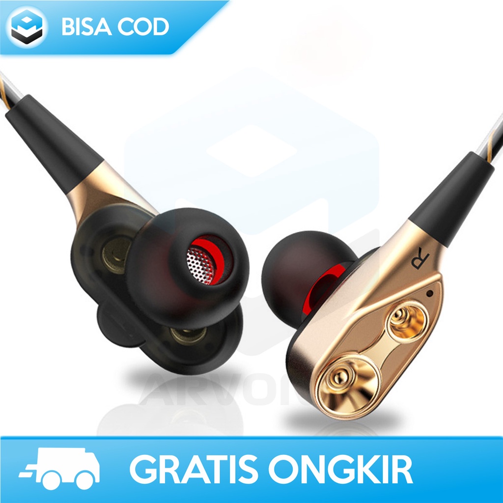 HEADSET HEAVY BASS CK8 GOOD SOUND DENGAN MIC EARPHONE DOUBLE SOUND