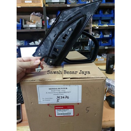 Mirror Assy - Kaca Spion Set Kanan Atau Kiri Honda Mobilio Tipe S 2014 2015 & Brio Satya 2012 2013