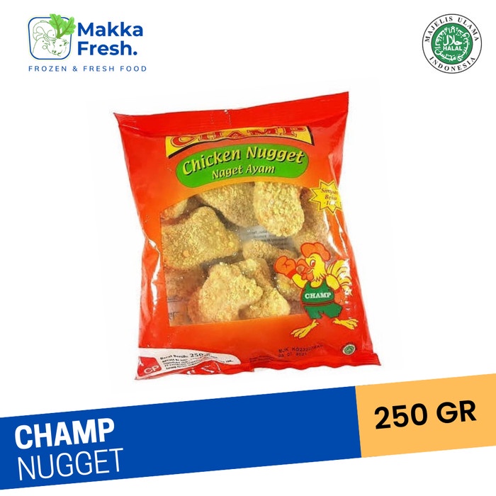 

CHAMP CHICKEN NUGGET 450 GRAM