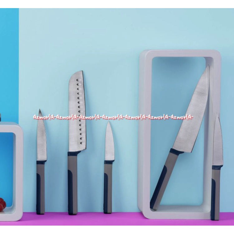 Tasty Chef Knife 8inch Pisau Koki 20cm Pisau Dapur Bahan Stainless Stee Pisau Tajam  Blue Grey Abu Abu Biru Tastychef Knaif Tatsi