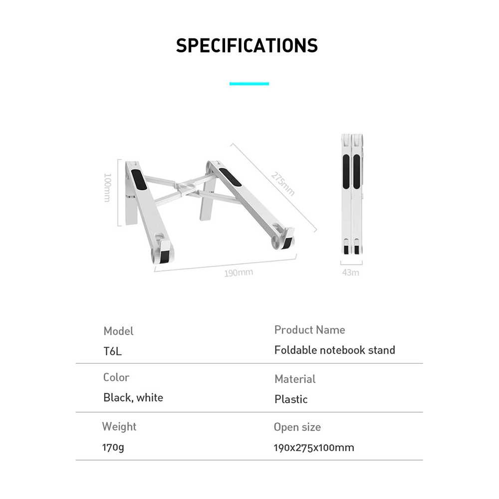 Laptop Stand Foldable Adjustable Kompatible Murah Awet - Stand Laptop Portabel  Kantor / Sekolah / Kuliah