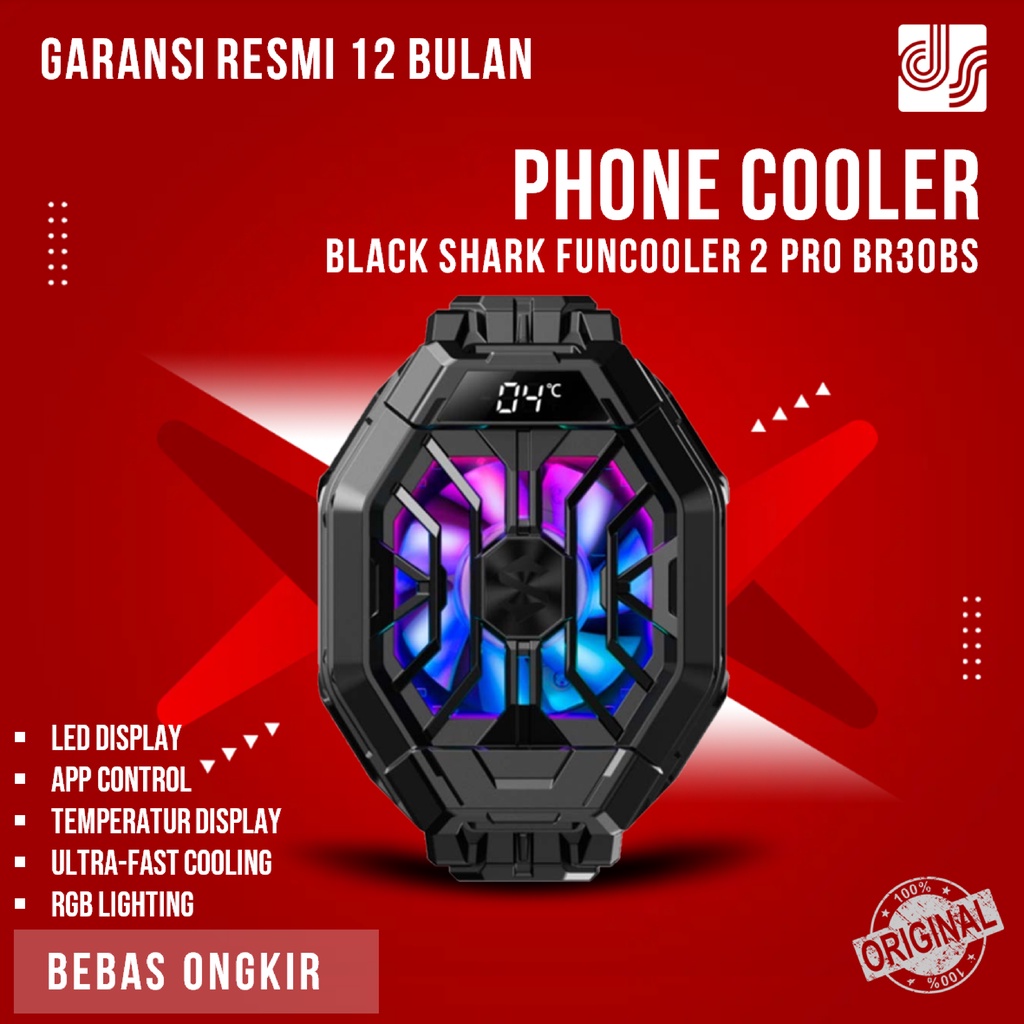 Jual Black Shark Br Bs Funcooler Pro Gaming Kipas Pendingin Hp Portabel Shopee Indonesia