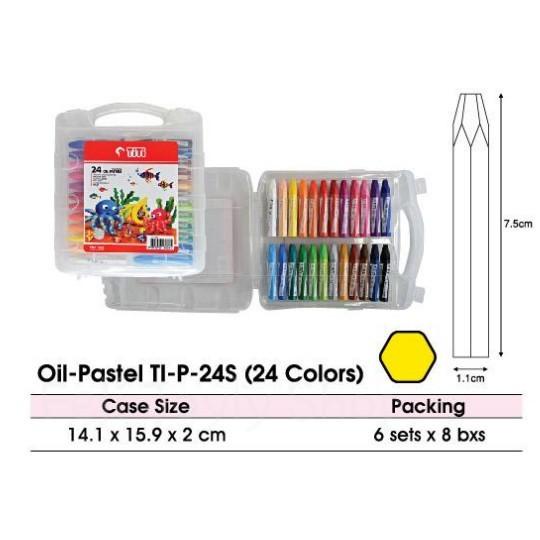 

JF729 . CRAYON24S OIL PASTEL KRAYON 24 WARNA SENI GAMBAR LUKIS ATK MUR