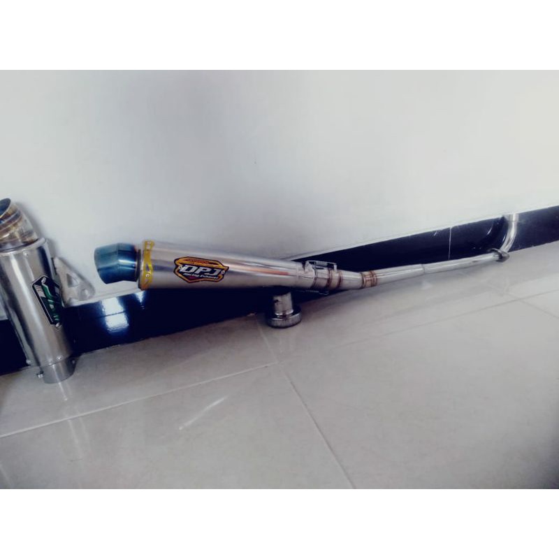 knalpot dpj jupiter z supra x supra x125 revo grend