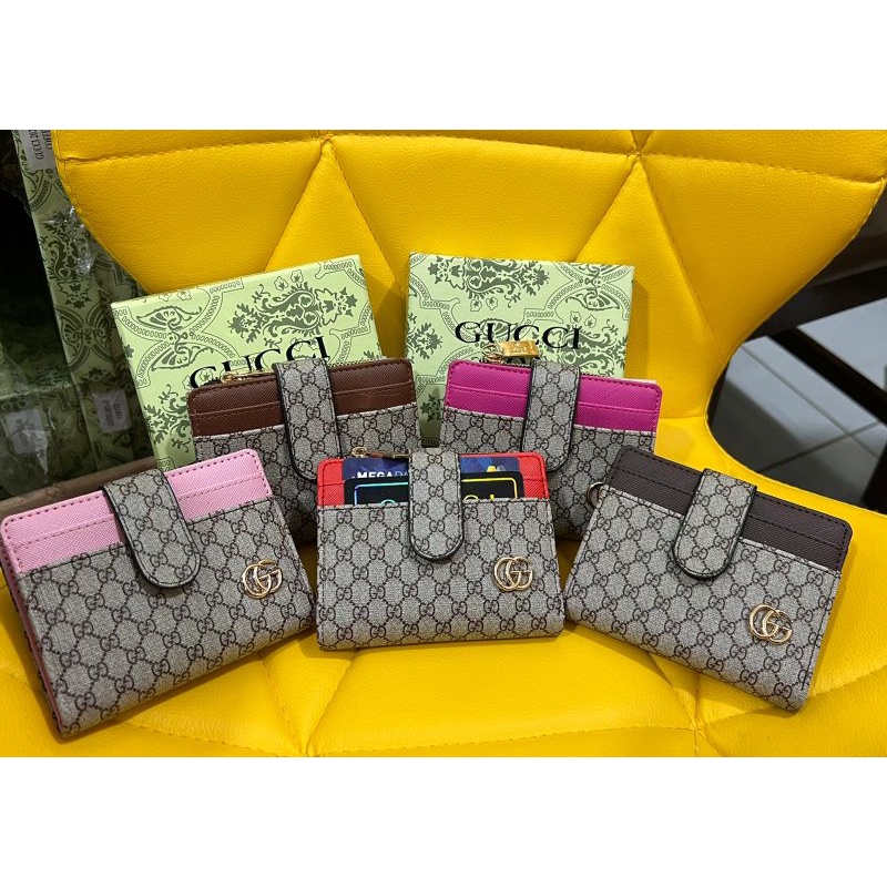 Dompet Kartu Pendek Wanita Import Kekinian kode 023 Freebox