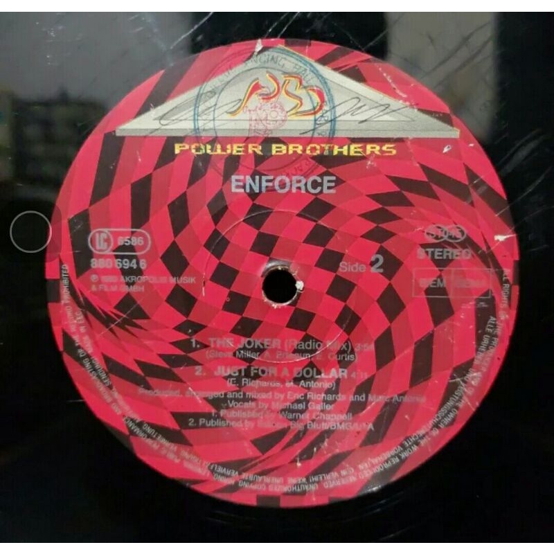 Vinyl Piringan Hitam 12&quot; Enforce -The Joker