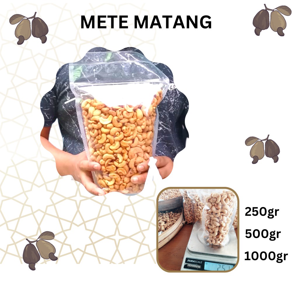 

TERMURAH !! KACANG METE MATENG UTUH MURAH 1 KG | ASLI SULAWESI | KACANG METE SUPER WONOGIRI | RENYAH DAN GURIH