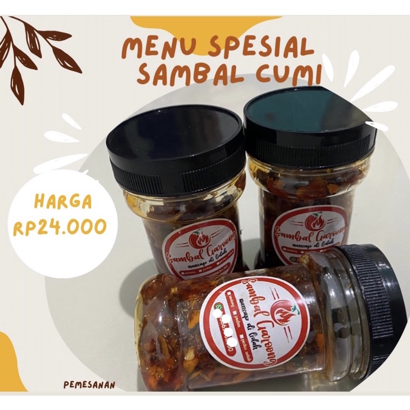 

SAMBAL BABY CUMI NAMPOL / SAMBAL BABY COMI ASIN BAWANG