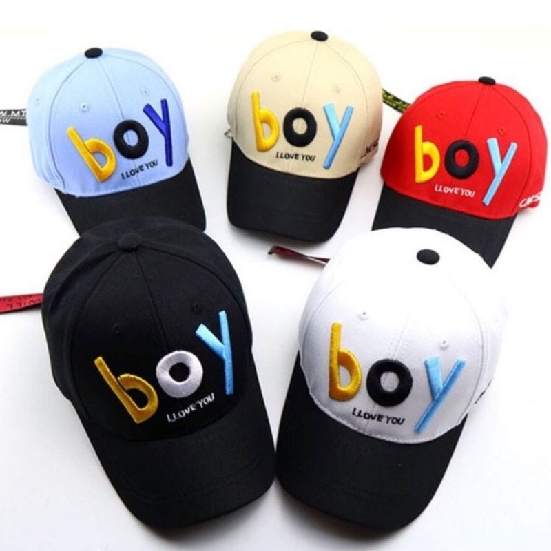 TOPI ANAK Bordir BOY / TOPI BORDIR BOY