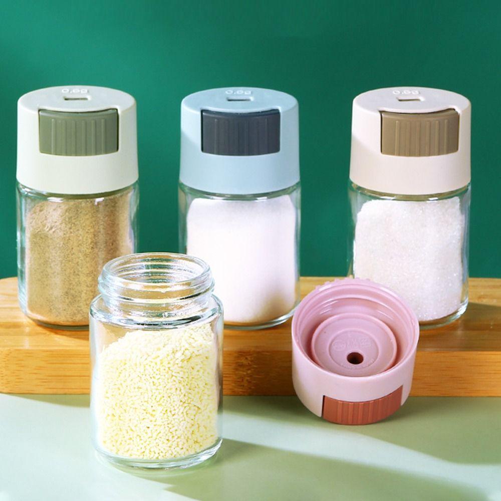 Solighter 0.5g Salt Dispenser Pengocok Bumbu SpiceJar Garam Meteran