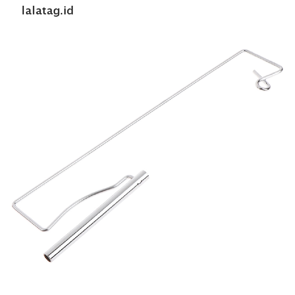 [lalatag] Stand Benang Mesin Jahit Lama Silver Metal Aksesoris Portable Wire Frame Part [ID]