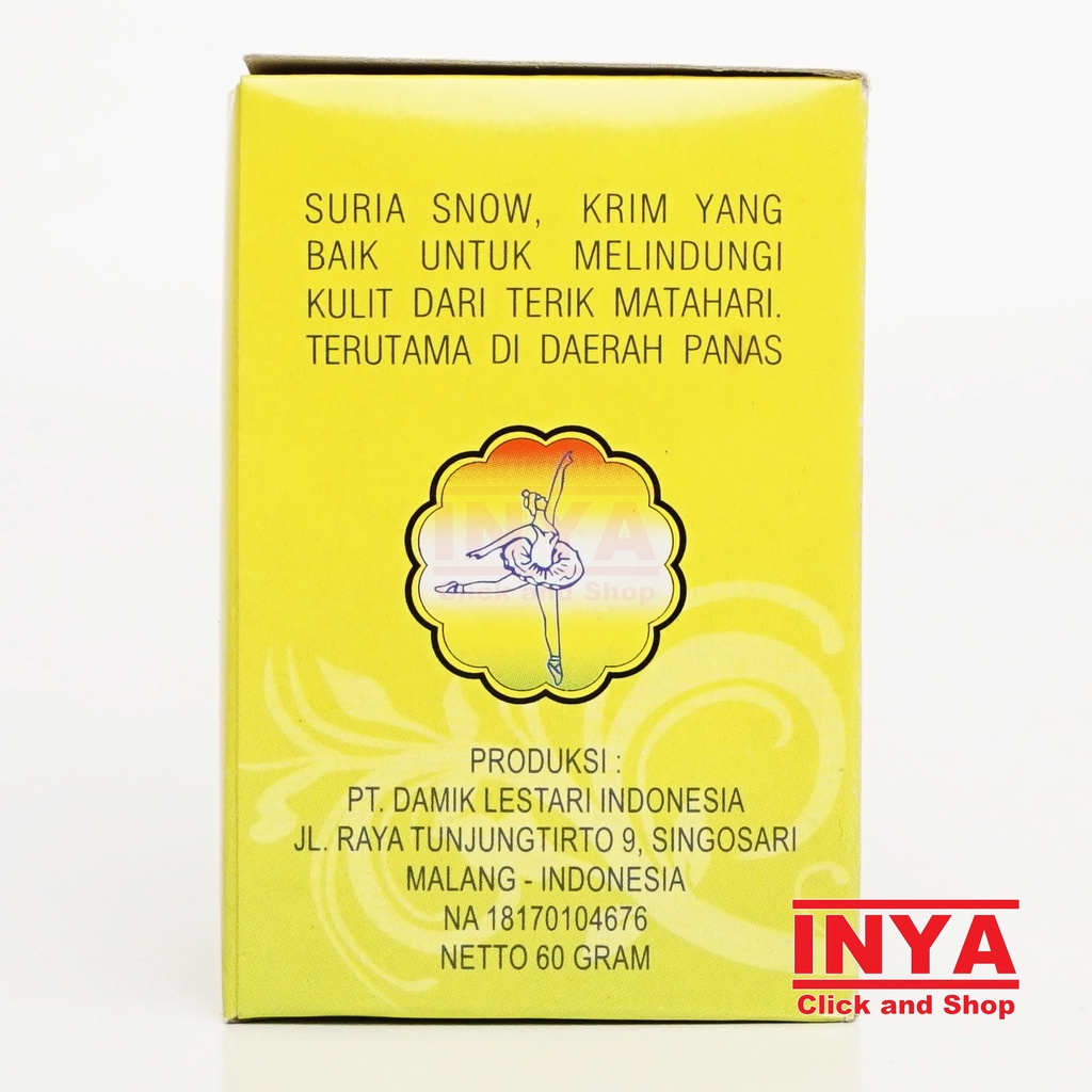 SURIA SNOW WHITE &amp; SOFT CREAM  - Krim Wajah