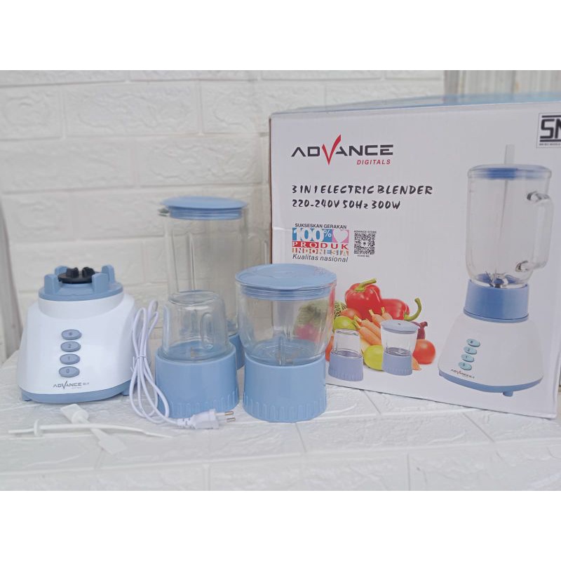 blender advance 3in1 gelas kaca