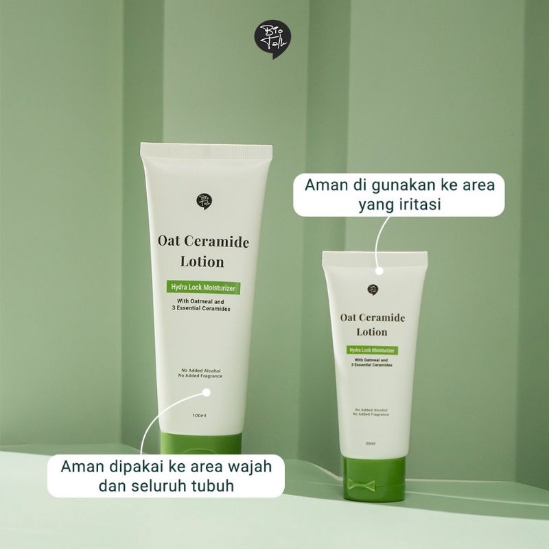 Jual BIOTALK OAT CERAMIDE LOTION 30ml Shopee Indonesia