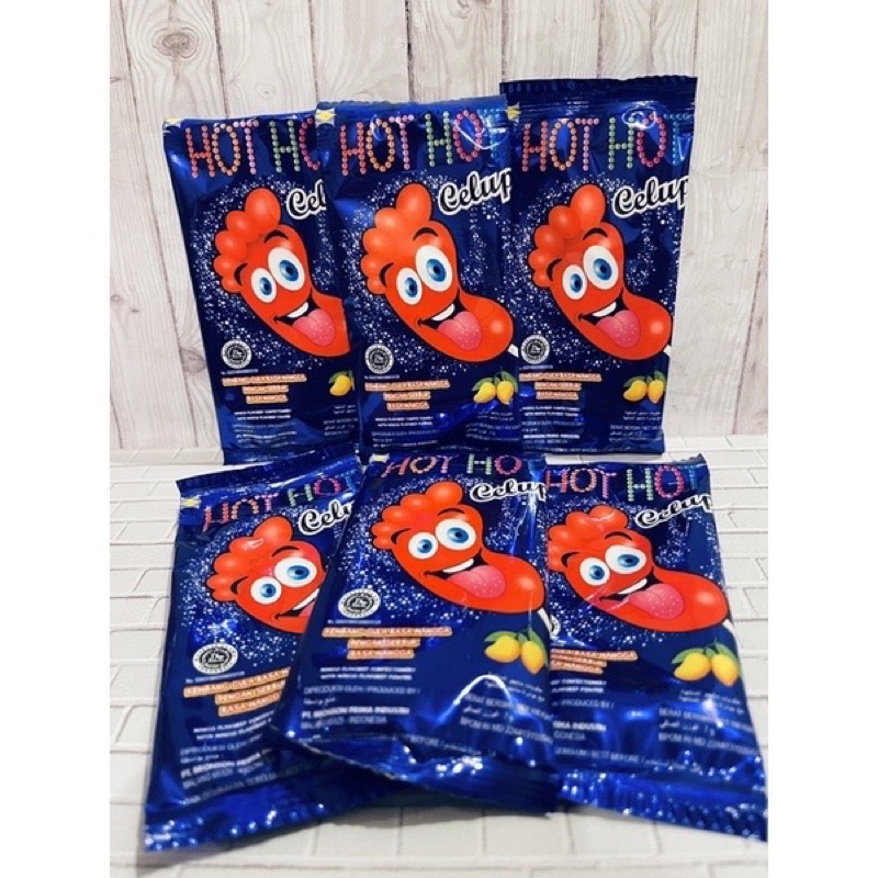 

20pcs hot hot celup permen kaki celup hot hot pop