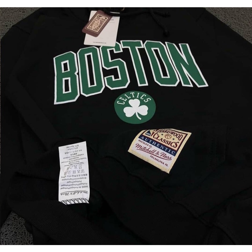 JAKET SWEATER HOODIE BOSTON LOGO CELTICS x NEW ERA FULLTAG &amp; LABEL BEST SELLER