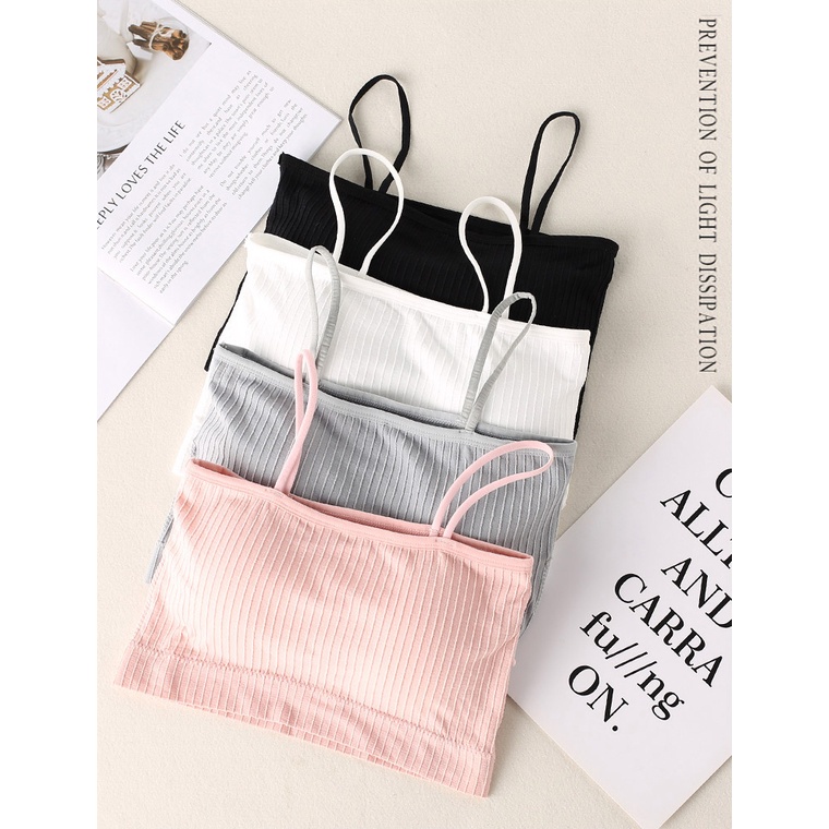 BRA CROP TOP BRA SPORT WANITA TANKTOP KEMBEN